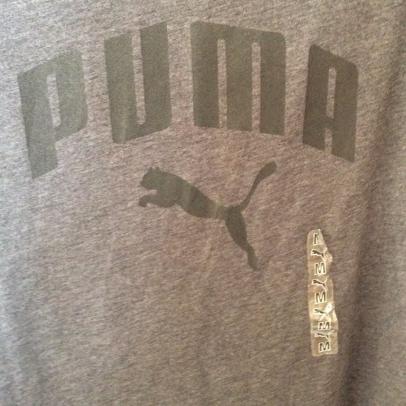 Men’s Puma T-Shirt Gray  - NWT - Picture 6 of 9